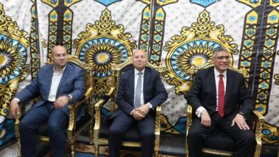 وزير الأوقاف ومحافظ الجيزة يفتتحان مسجد النور بمركز الصف احتفالا بالعيد القومي للمحافظة