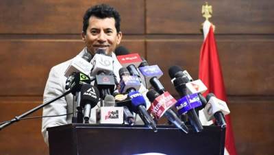  وزير الشباب والرياضة يشهد توقيع بروتوكول تعاون مع نقابة الإعلاميين