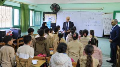  جولة مفاجئة لوزير التربية والتعليم بمحافظات كفر الشيخ والدقهلية والقليوبية