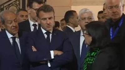 ماكرون يشارك في ملتقى الجامعات المصرية الفرنسية بجامعة القاهرة وسط استقبال رسمي حافل