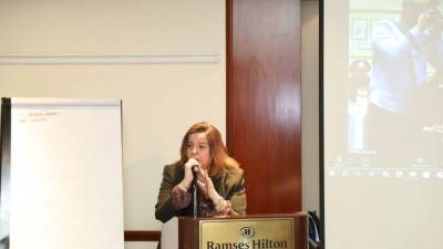 "مي عبدالحميد" تشارك في ورشة عمل ينظمها تحالف الشمول المالي AFI والبنك المركزي المصري