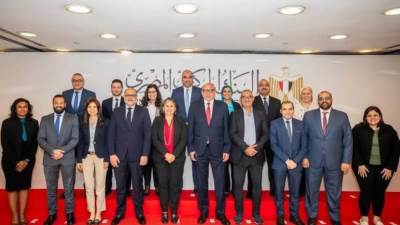 محافظ البنك المركزي يبحث مع رئيس التحالف الدولي للشمول المالي تبادل الخبرات العلمية