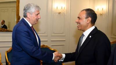 وزير الخارجية يستقبل مدير المركز الدولي لتطوير سياسات الهجرة