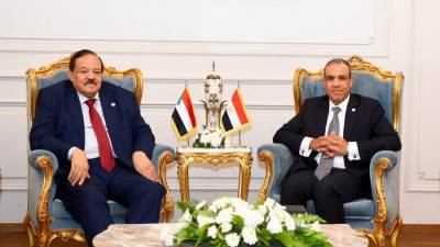 وزير الخارجية والهجرة يستقبل وزير خارجية السودان على هامش المؤتمر الوزاري لعملية الخرطوم