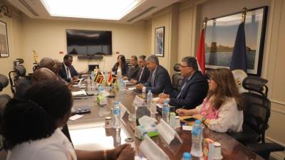 وزير السياحة يستقبل وزير السياحة والحياة البرية بأوغندا خلال زيارته الحالية لمصر
