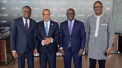 وزير الخارجية والهجرة يلتقي وزراء خارجية رواندا وبوركينا فاسو وبنين على هامش منتدى أنطاليا الدبلوماسي