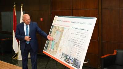 وزير الصناعة والنقل يعلن اطلاق مدينتين نسيجيتين متكاملتين بمنطقة وادى السريرية بالمنيا والمنطقة الصناعية بشمال الفيوم