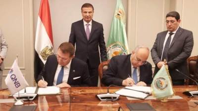 وزير الزراعة يشهد توقيع بروتوكول تعاون بين مركز بحوث الصحراء وبنك QNB مصر لتنمية الزراعة في سيناء
