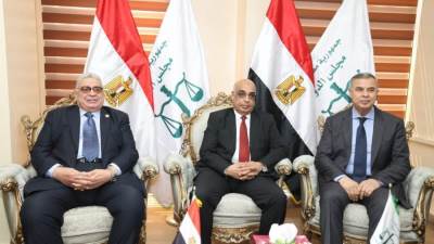 وزير العدل يفتتح فرعين للتوثيق في الإسكندرية.. ويتفقد مقر محكمة استئناف الإسكندرية