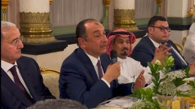 وزير قطاع الأعمال العام يشارك في جلسة حوارية مع وفد اتحاد الغرف التجارية السعودية لتعزيز التعاون