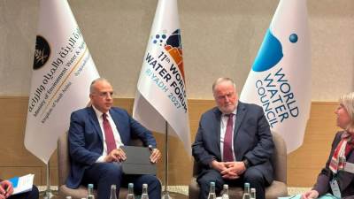 سويلم: تقدير مصر العميق لعلاقات التعاون الممتدة والمتنامية مع المجلس العالمى للمياه