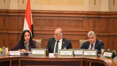 مايا مرسي تشارك في اجتماع لجنة التضامن والأسرة والأشخاص ذوي الإعاقة 