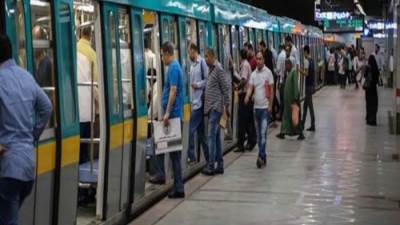 عطل المترو في محطة رمسيس يشل حركة المرور و يتسبب في ازدحام شديد