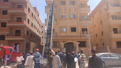 جهاز مدينة 6 أكتوبر يزيل 16 مخالفة بناء في مهدها بالتعاون مع الشرطة