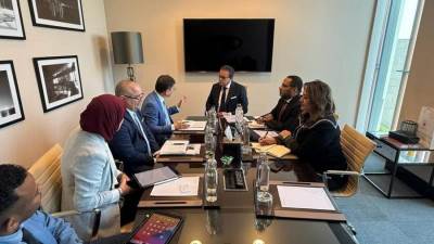  نائب رئيس مجلس الوزراء وزير الصحة يلتقي وفد «UNIDO» لبحث تعزيز التعاون في تنمية صناعة الأدوية واللقاحات