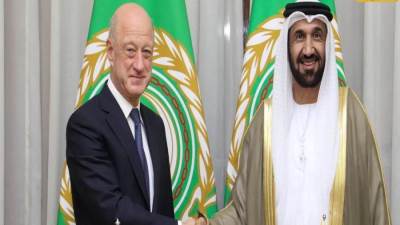 رئيس البرلمان العربي: حريصون على تعزيز العلاقات البرلمانية مع روسيا الاتحادية بكافة المستويات