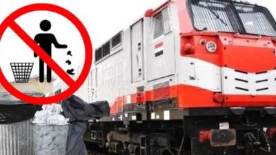 النقل تناشد المواطنين المشاركة معها في التوعية من مخاطر إلقاء المخلفات والقمامة على شريط السكك الحديدية أو في حرم السكة الحديد