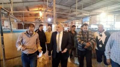 المدير التنفيذى لجهاز حماية و تنمية البحيرات والثروة السمكية" في زيارة ميدانية للمفرخات السمكية بمحافظة الشرقية