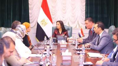 وزيرة التضامن تبحث تنسيق الجهود لتطوير مؤسسات الرعاية الاجتماعية مع مؤسسة حياة كريمة وويل سبرنج