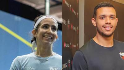 بطلا بالم هيلز مصطفى عسل ونوران جوهر يتوجان ببطولة الجونة الدولية للإسكواش