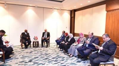 وزير العمل يناقش مع نظيره السوداني تفعيل التعاون المشترك وتبادل الخبرات في مجالات التدريب المهني