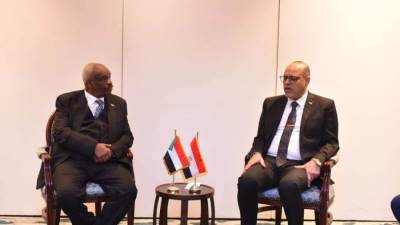 وزير العمل يناقش مع نظيره السوداني تفعيل التعاون المشترك وتبادل الخبرات