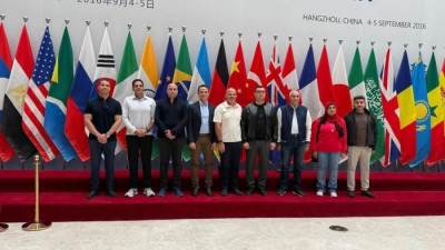 وزير الإسكان يتفقد المدينة الأولمبية بمنطقة الأعمال المركزية بمدينة "هانغتشو" الصينية