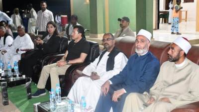 وزير الرياضة يلتقي عدد من شيوخ القبائل وأعضاء مجلسي النواب والشيوخ بشلاتين