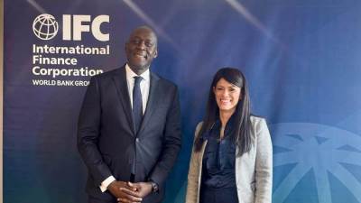 "المشاط" تعقد اجتماعًا موسعًا مع رئيس مؤسسة التمويل الدولية IFC لبحث ملفات العمل