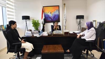  "الصحة" تبحث تعزيز دور الشباب في التوعية من أجل تحسين الخصائص السكانية