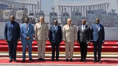 المتحدث العسكرى : مجمع الصناعات الهندسية لإدارة المركبات بـالقوات المسلحة يستقبل وفد أوغندى برئاسة المفتش العام لوزارة الداخلية الأوغندية