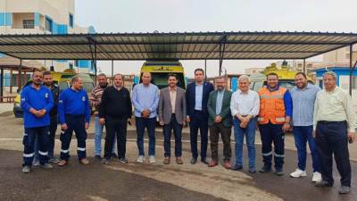 رئيس الجهاز: تشغيل وحدة الإسعاف المركزية بالحي الـ14 بمدينة العبور الجديدة