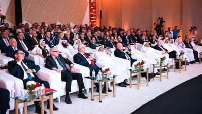 وزير التعليم العالي يشارك في افتتاح الدورة السابعة والخمسين للمؤتمر العام لاتحاد الجامعات العربية بالكويت