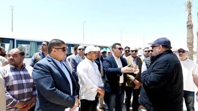 وزير الإسكان يتفقد مارينا 8 ومارينا by the lake .. ومشروع إنشاء ممشى الخدمات "Marina walk" 