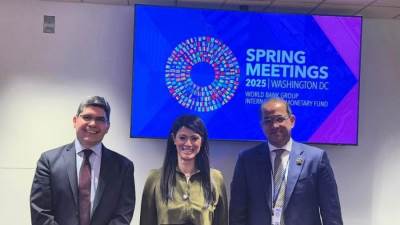  المشاط تعقد اجتماعات ثنائية مكثفة مع مسئولي الحكومات والمؤسسات الدولية والقطاع الخاص خلال اجتماعات الربيع بواشنطن