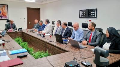 نائب وزير الإسكان يترأس اجتماع اللجنة التوجيهية لمشروع "المساندة الفنية التحضيرية لإدارة الحمأة في مصر"