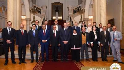 وزير الشئون النيابية يلتقي وزير الخارجية بحضور المنسق العام للحوار الوطني ومجلس الأمناء