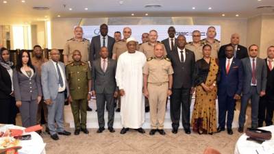 القوات المسلحة تنظم زيارة لوفد من السفراء الأفارقة إلى مجمع الجلاء الطبي للقوات المسلحة