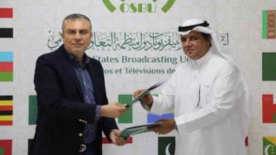 توقيع اتفاقية تعاون بين اتحادي "إذاعات وتلفزيونات" و"وكالات أنباء" دول منظمة التعاون الإسلامي