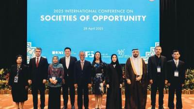 وزيرة التضامن الاجتماعي تشارك في جلسة مصغرة على هامش فعاليات المؤتمر الدولي حول "مجتمعات الفرص 2025" بسنغافورة