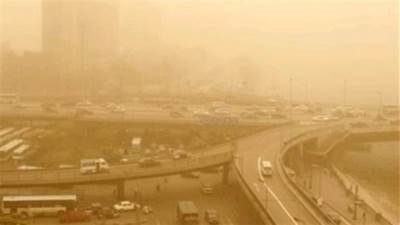 بداية تأثير المنخفض الخماسيني ورمال مثارة على الصحراء الغربية وسيوة