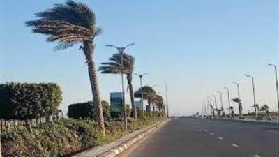 هيئة الأرصاد تكشف حالة الطقس غدا.. منخفض خماسينى وعواصف ترابية وأمطار رعدية وارتفاع بالحرارة