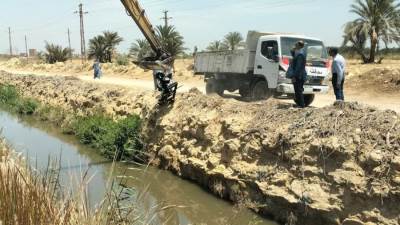 وزير الري يتابع أعمال تنفيذ إزالة التعديات على المجاري المائية بمحافظة الفيوم