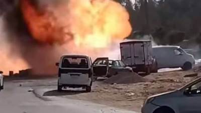 وزارة الصحة: الاستجابة الفورية لحادث حريق خط غاز بمدينة 6 أكتوبر