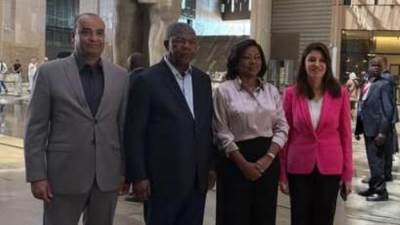  المتحف المصري الكبير يستقبل رئيس جمهورية أنجولا الرئيس الحالي للاتحاد الأفريقي