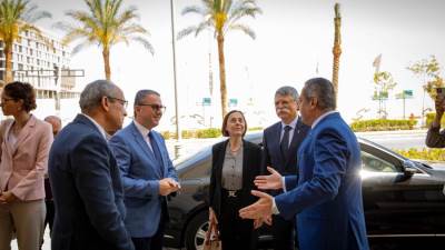 رئيس البرلمان المجري ووفد مرافق في زيارة إلى العاصمة الإدارية الجديدة