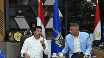 وزير الشباب والرياضة يعقد لقاءً موسعًا مع أعضاء مجلسي النواب والشيوخ بحضور محافظ أسوان 