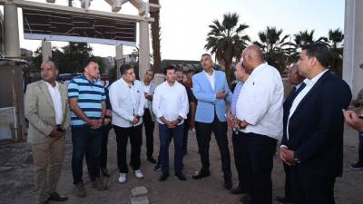 وزير الشباب والرياضة يوجه الشكر لمحافظ أسوان لإنهاء كافة المعوقات بمعسكر العقاد الشبابي