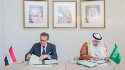  وزير الصحة يوقع مذكرة تفاهم مع وزير صحة المملكة العربية السعودية للتعاون في عدد من المجالات الصحية الهامة لمواطني البلدين