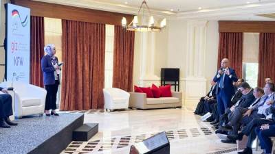 وزير الري يشارك في جلسة "التعاون الأردني الألماني.. رفع الوعى في مجال الصرف الصحي